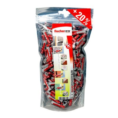 Cheville Duopower big pack 6X30, 240 pièces