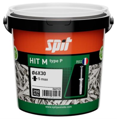 Cheville à frapper HIT-MP 6x30 seau de 250 - SPIT - 060123
