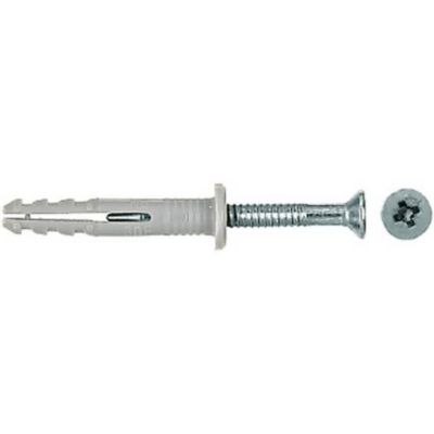 Cheville à frapper N 6 x 40/7 P - pack de 100, nylon 6 mm 40 mm