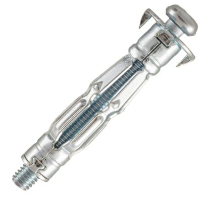 Cheville mécanique à expansion M8x53 + vis tête cylindrique M8x60 prémontées, 6 pièces