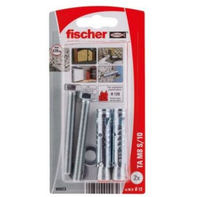 Cheville métallique à douille Fischer BT 8 x 60 mm, 4 pièces