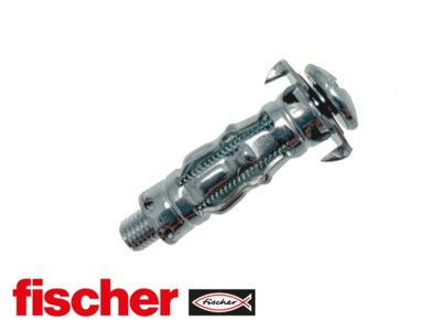 Cheville metallique pour corps creux 4x32 avec vis, boite de 50  Fischer