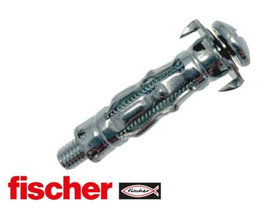 Cheville metallique pour corps creux 5x52 avec vis, boite de 50 Fischer