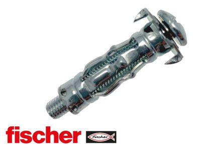 Cheville metallique pour corps creux 6x52 avec vis, boite de 50 Fischer