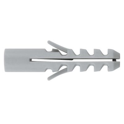 Cheville nylon standard - Fixpro - Longueur 40 mm - Diamètre 8 mm - Vendu par 100