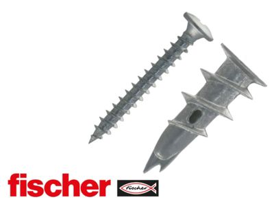 Cheville pour plaque de platre par boite de 100 Fischer