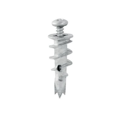 Chevilles Autoforeuses - RAPID - Métal pour Cloison Plâtre 6-16mm - Lot 10 - Charge Max 5 kg - Sans Perçage - (5001558)
