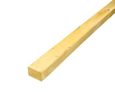 Chevron brut traité ép 47 mm x l 75 mm x L 2 400 mm - 4 paquets