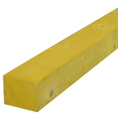 Chevron traité classe 2, L.500 cm - 75 x 50 mm