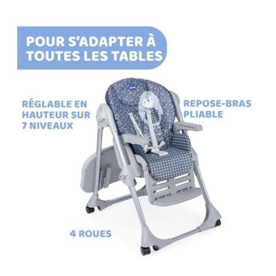 CHICCO - Chaise Haute Polly Easy Pinguin