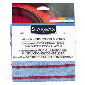 Chiffon microfibre spéciale vitrocéramique et induction