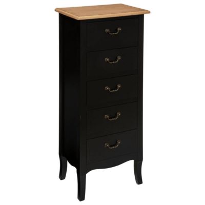 Chiffonnier Chrysa noir - Atmosphera