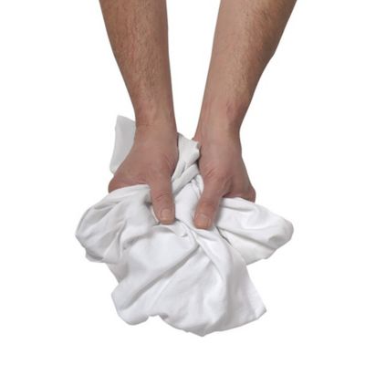 Chiffons de nettoyage multi-usages blanc 1kg Ocai