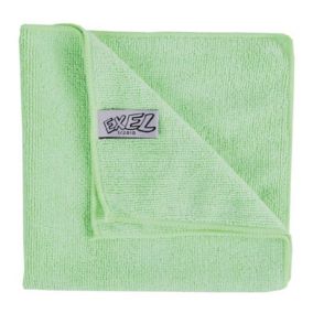 Chiffons microfibres verts Jantex - Lot de 5