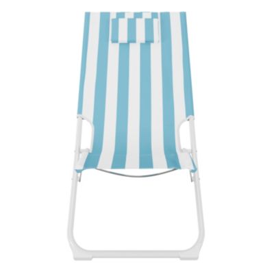 Chilienne Curacao rayure bleu pliable