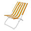 Chilienne Curacao rayure jaune pliable