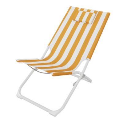 Chilienne Curacao rayure jaune pliable