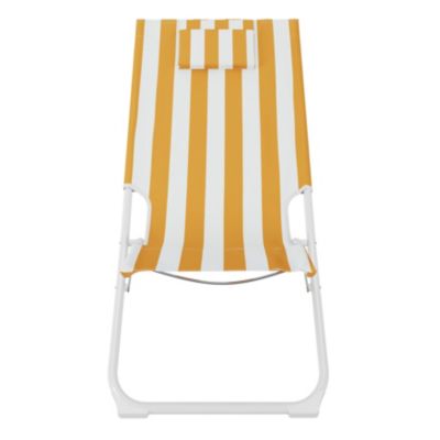 Chilienne Curacao rayure jaune pliable