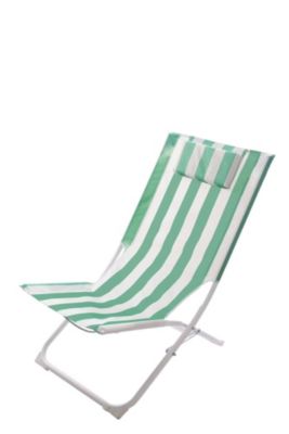 Chilienne Curacao rayure verte pliable