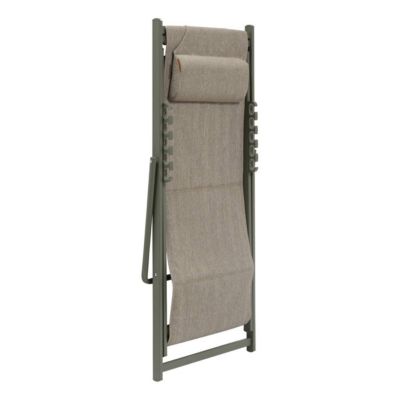 Chilienne de jardin empilable pliable Lunivia vert laurier - Hespéride