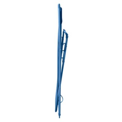 Chilienne en métal et toile GoodHome Joline bleu