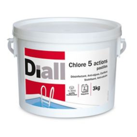 Chlore 5 actions pastilles 3kg