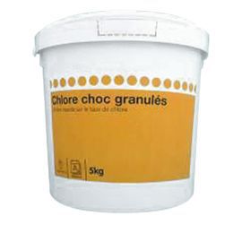 Chlore Choc Granules 5kg pour Piscine