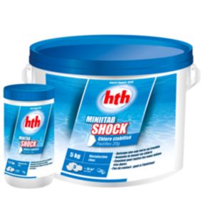 Chlore choc hth MINITAB Shock 20g - 1,2 kg