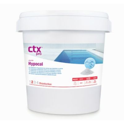Chlore choc non stabilisé (Hypochlorite de calcium) Hypocal Choc CTX 120 - 5 kg