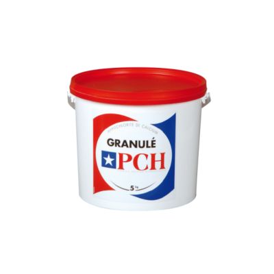 Chlore choc non stabilisé PCH granulés - Hypochloryte de Calcium
