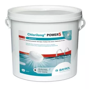 Chlore galets Chlorilong Power 5 Bayrol 5 kg