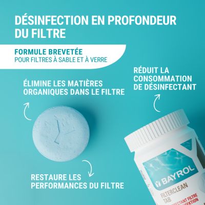 Chlore galets FilterClean Bayrol 1 kg