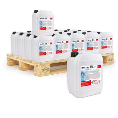 Chlore Liquide 48degrée Bayzid 50 x 12,5 Kg (10 L), Désinfection Rapide ...