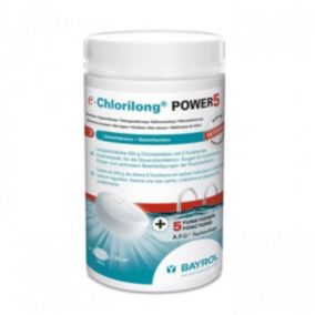 Chlore multifonctions Bayrol Chlorilong Power 5 fonctions - 1 kg