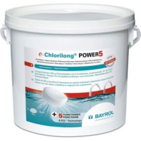 Chlore multifonctions Bayrol Chlorilong Power 5 fonctions - 10 kg