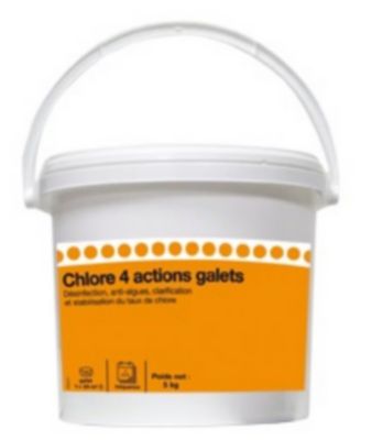 Chlore Multifonctions V2 5kg pour Piscine