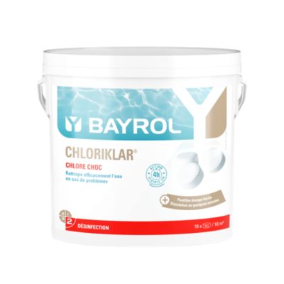 Chlore pastilles Chloriklar Bayrol 5 kg