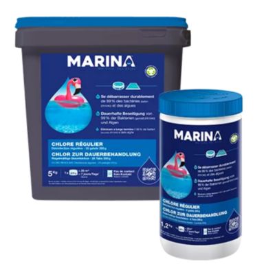 Chlore régulier Marina - Désinfection régulière - 5 kg
