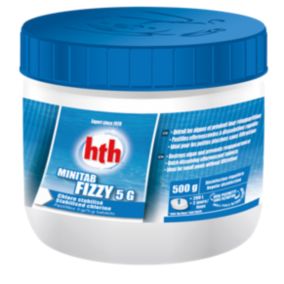 Chlore stabilisé hth Minitab Fizzy pastilles effervescentes 5 g. - 500 g -