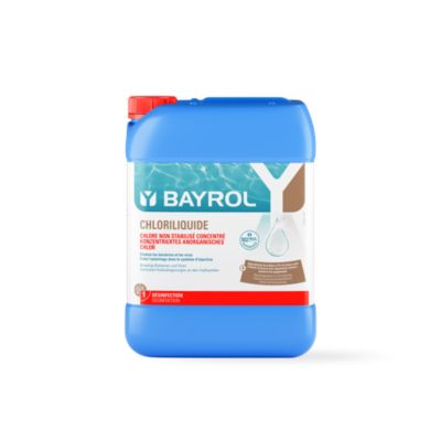 Chloriliquide à base de chlore non-stabilisé pour piscine 20l Bayrol