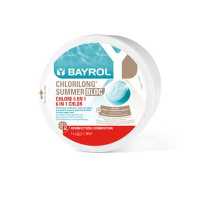 Chlorilong summer bloc 6 en 1 pour piscine Bayrol