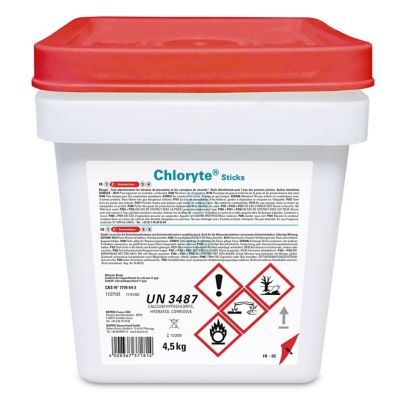 Chloryte Bayrol Sticks 4.5kg pour Piscine