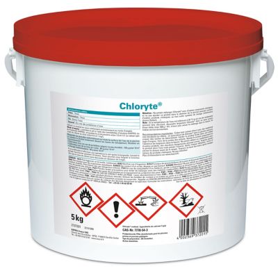 Chloryte (granulés d'hypochlorite de calcium) 5 kg