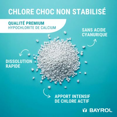Chloryte (granulés d'hypochlorite de calcium) 5 kg