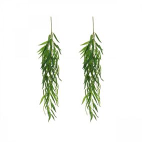 Chute plante artificielle de bambou 95cm lot de 2