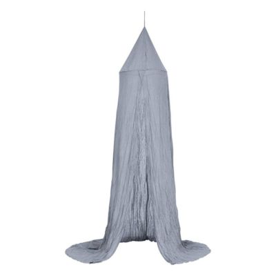 Ciel de lit Lili bleu gris L250xp50xH350cm - Atmosphera Créateur d'intérieur
