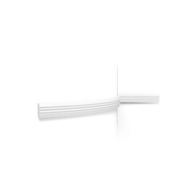 Cimaise flexible simple et plate, design linéaire - Orac Decor - L200xp0.9xH3.1cm - Carton 100 mètres - P5021F