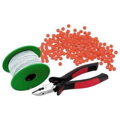 Cimco 101730 - Jeu de pinces à plomber complet avec poinçons et fil scellé 1 pc