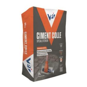 Ciment colle spécial extérieur gris 25kg