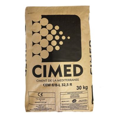 Ciment gris multi-usages Cimed 35 kg